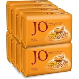 JO Sandalwood & Turmeric|Beauty Soap for Naturally Glowing Skin Pack of 8|150g-picture-12