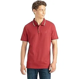3911 Men's Super Combed Cotton Rich Regular Fit Solid Half Sleeve Polo T-Shirt (Logo Design May Vary)-image-22