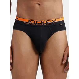 FP02 Super Combed Cotton Rib Solid Men Brief-image-2