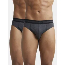 Jockey 1010 Men's Super Combed Cotton Solid Brief with Stay Fresh Properties (Pack of 2)-picture-10
