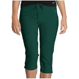 jockey 1300 Women's Super Combed Cotton Elastane Stretch Mid Rise Slim Fit Printed Capri with Side Pockets-picture-52