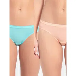 Jockey 1525 Women's Super Combed Cotton Bikini (Pack of 3_Color & Prints May Vary)-picture-15