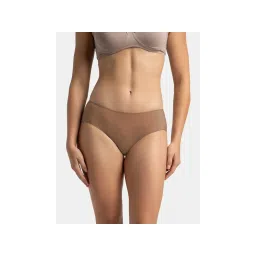 Jockey 1802 Women High Coverage Micro Modal Elastane Hipster - Deep Taupe-picture-26