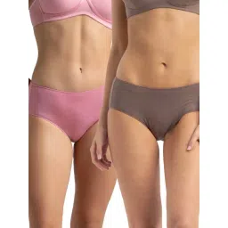 Jockey 1802 Women's High Coverage Micro Modal Mid Waist Hipster With Ultrasoft Concealed Waistband-picture-19