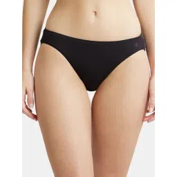 Jockey 1803 Women's Medium Coverage Micro Modal Mid Waist Bikini With Concealed Waistband-picture-12