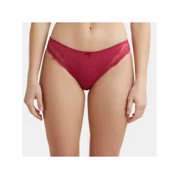 Jockey 1813 Women Medium Coverage Soft Touch Microfiber Elastane Bikini - Anemone-picture-28