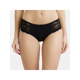 Jockey 1814 Women Full Coverage Soft Touch Microfiber Elastane Hipster - Black-picture-21