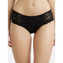 Jockey 1814 Women's Full Coverage Soft Touch Microfiber Nylon Lace Styled Hipster-picture-11