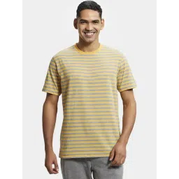 Jockey 2715 Men's Super Combed Cotton Rich Striped Round Neck Half Sleeve T-Shirt-picture-12