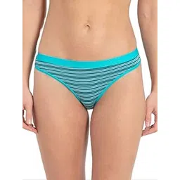 jockey 3005 Women's Medium Coverage Super Combed Cotton Elastane Stretch Mid Waist Bikini with Exposed Waistband and Stay Fresh Treatment (Pack of 5_Colors & Prints May Vary)-picture-29