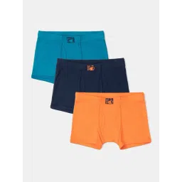 Jockey 3036 Boy's Super Combed Cotton Rib Solid Trunk with Front Open Fly(Pack of 3_Colors May Vary)-picture-47