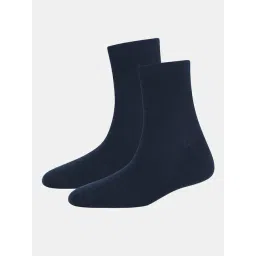 Jockey 7801 Kid's Compact Cotton Stretch Solid Ankle Length Socks (Pack of 2)-picture-46