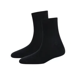 Jockey 7801 Kid's Compact Cotton Stretch Solid Ankle Length Socks (Pack of 2)-picture-14