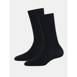 Jockey 7902 Kid's Compact Cotton Stretch Solid Knee Length Socks (Pack of 2)-picture-23