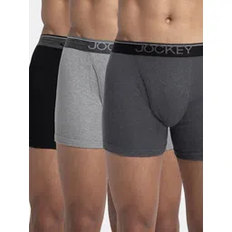 jockey 8009 Super Combed Cotton Rib Men Trunks-picture-16