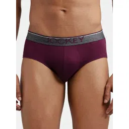 Jockey 8037 Men's Super Combed Cotton Solid Brief with Ultrasoft Waistband-picture-19