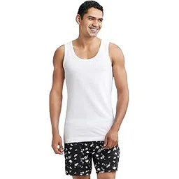 jockey 8816 Men's Super Combed Cotton Round Neck Sleeveless Vest with Extended Length for Easy Tuck-picture-55