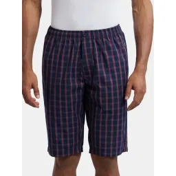 Jockey 9005 Men's Super Combed Mercerized Cotton Woven Regular Fit Printed Bermuda with Side Pockets-picture-33