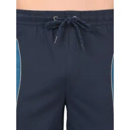 Jockey 9411 Navy Super Combed Cotton Rich Shorts with Side Pocket image 4
