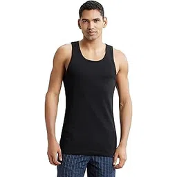 jockey 9922 Men's Super Combed Cotton Rib Racer Back Styling Round Neck Gym Vest-picture-43