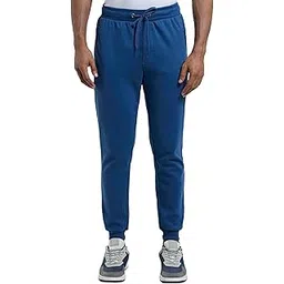 jockey AM02 Men's Super Combed Cotton Rich Slim Fit Joggers with Zipper Pockets-picture-56