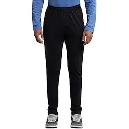 jockey AM49 Men's Super Combed Cotton Rich Slim Fit Mid Rise Trackpants with Side Pockets and Zipper Media Pocket-picture-51