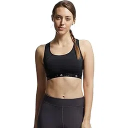 jockey AP20 Sports Bra | Wirefree | Padded | Full Coverage with Racer Back Styling | Tactel Nylon Elastane Stretch Fabric-picture-52