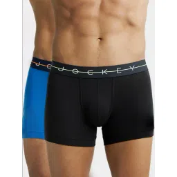 Jockey Assorted Cotton Regular Fit Trunks - Pack of 2-picture-28