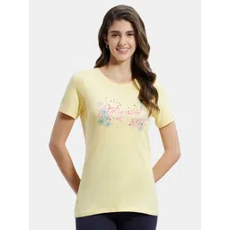 Jockey Athleisure Typography PrintedRound Neck Short Sleeves Regular T-shirt-picture-18