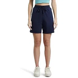 jockey AW23 Women's Super Combed Cotton Rich Regular Fit Shorts with Side Pockets-picture-19