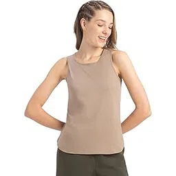 jockey AW77 Women's Super Combed Cotton Rich Solid Curved Hem Styled Tank Top-picture-23