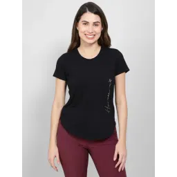 Jockey Black Printed T-Shirt-picture-18