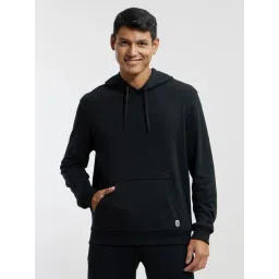 Jockey Black Regular Fit Hooded Sweatshirt-picture-36