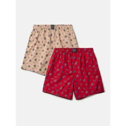 Jockey Boys Multi Cotton Printed Boxers - Pack of 2-picture-18