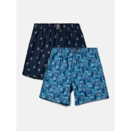 Jockey Boys Multi Cotton Printed Boxers - Pack of 2-picture-23