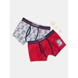 Jockey Boys Pack Of 2 Printed Super Combed Cotton Trunks 
UB03-0205-ST-CP-picture-28