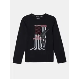 Jockey Boys Super Combed Cotton Graphic Printed Full Sleeve Round Neck T-shirt - AB25-picture-19