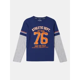 Jockey Boys Super Combed Cotton Graphic Printed T-shirt - AB33-picture-27