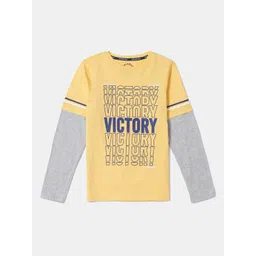 Jockey Boys Super Combed Cotton Graphic Printed T-shirt - AB33-picture-52