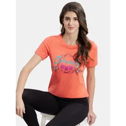 Jockey Cotton Regular Fit Graphic Printed Round Neck T-Shirt-picture-36