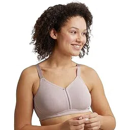 jockey ES27 Women's Minimizer Bra| Wirefree | Non Padded | Full Coverage | Broad Wings | Super Combed Cotton Elastane Fabric-picture-20