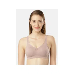 Jockey FE41 Wirefree Non Padded Cotton Elastane Full Coverage Everyday Bra - Mocha-picture-11