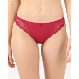 jockey Floral Pattern Lace Bikini Panties-picture-31