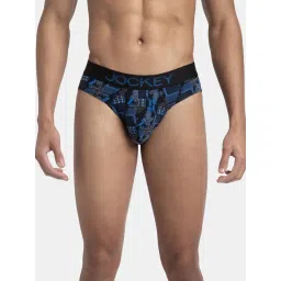 Jockey FP22 Men's Super Combed Cotton Elastane Stretch Printed Brief with Ultrasoft Waistband-picture-28