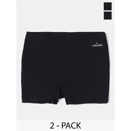 Jockey Girls Pack Of 2 Shorties With Ultrasoft Waistband - SG08-picture-20