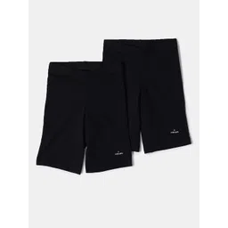 Jockey Girls Pack Of 2 Shorts With Ultrasoft Waistband - SG03-picture-37