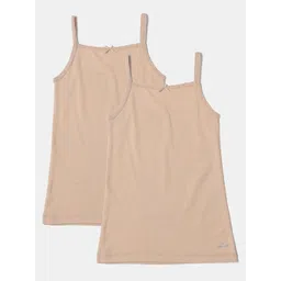 Jockey Girls Pack Of 2 Super Combed Cotton Camisole-picture-17