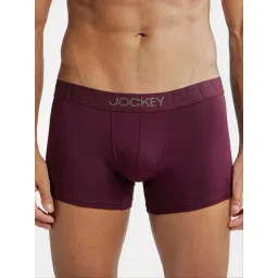 Jockey IC32 Men's Supima Cotton Elastane Stretch Solid Trunk with Ultrasoft Waistband-picture-34