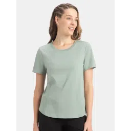 Jockey Iceberg Green Plain T-Shirt-picture-41