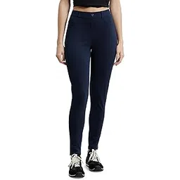 jockey IW16 Women's Super Combed Cotton Rich Elastane Stretch Slim Fit High Rise Jeggings with Pockets-picture-16